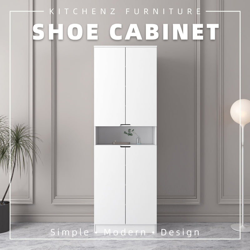 Shoe Cabinet With 2 Door/4 Door Open Storage-3009/3905/3725