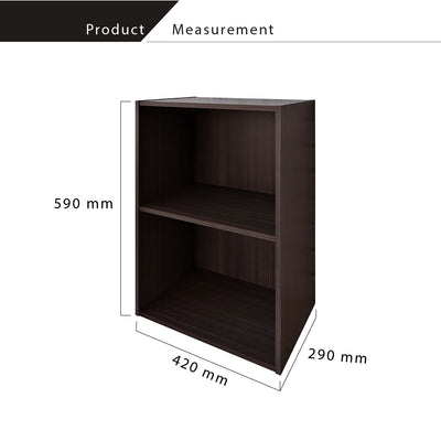 Colour Box HMZ-CB-DR-9003-DB Storage Cabinet / Side Table - (L) 42 x (W) 29 x (H) 59 cm