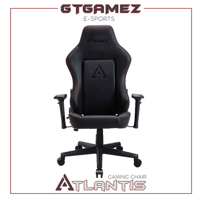 GTGAMEZ Atlantis Gaming Chair Racing Video Game Chair with Ergonomic Backrest and Seat Height Adjustment