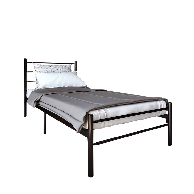 (Self-assembly) 3V Powder Coat Metal Bed Frame 3VEY900F - Single Size