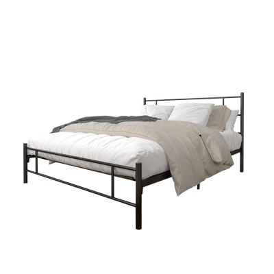 3V Powder Coat Metal Queen Size Bed Frame - ED902F