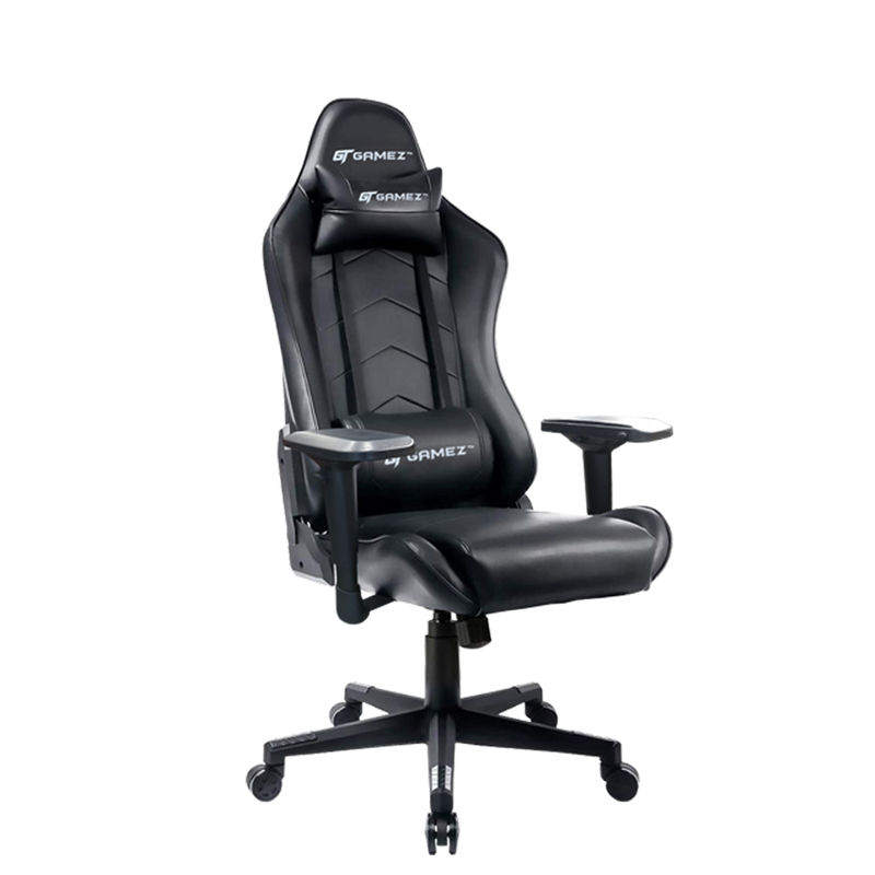 GTGAMEZ Gaming Chair GMZ-GC-YG-725 Racing Video Game Chair with Ergonomic Backrest and Seat Height Adjustment and Pillow