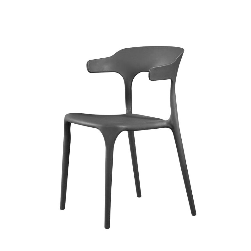 Designer Dining Chair with Comfort Arm Rest & Back Rest / Small Size - HMZ-DC-A363