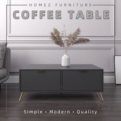 (Self-assembly) 4FT Stellate Series Coffee Table Modernist Design - HMZ-FN-CT-1100-DGY