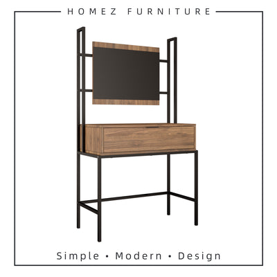 3FT Noble Dressing Table Modernist Design With Mirror Makeup Table - HMZ-FN-DT-NB005-CN
