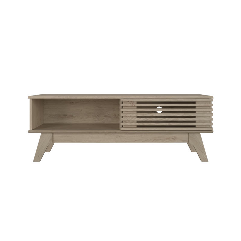 4FT Aoki Series TV Cabinet Modernist Design Oka TV Rack / Console - HMZ-FN-TC-E2250-OAK