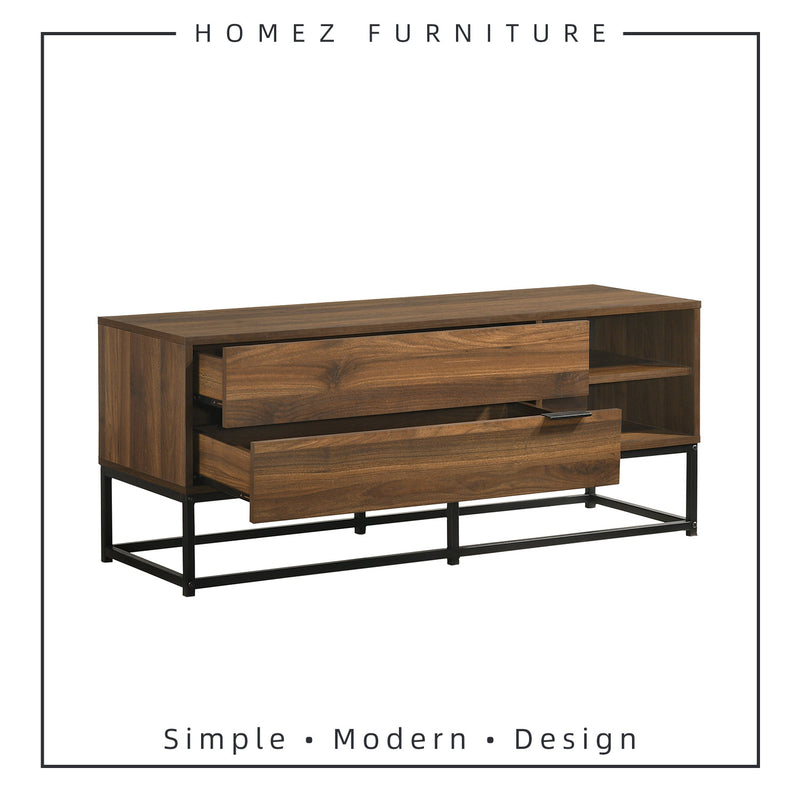 (Self-assembly) 4FT Noble Tv Cabinet Modernist Design - HMZ-FN-TC-N1200-CN