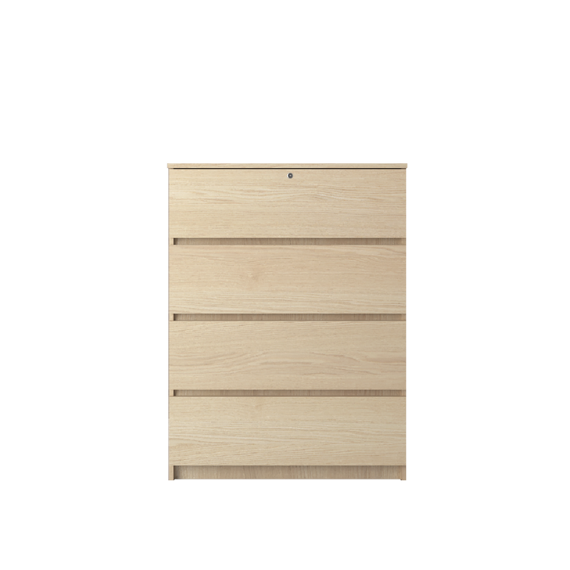 Big Size (H105cm) Homez Chest Drawer with 4 Layer Drawer Storage-3 ft -HMZ-FN-CD-7001