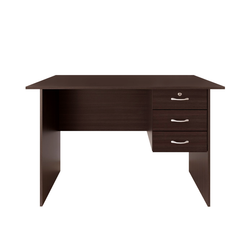 (Self-assembly) Writing Table with 1 Locker + 2 Drawer Table- HMZ-FN-WT-2004