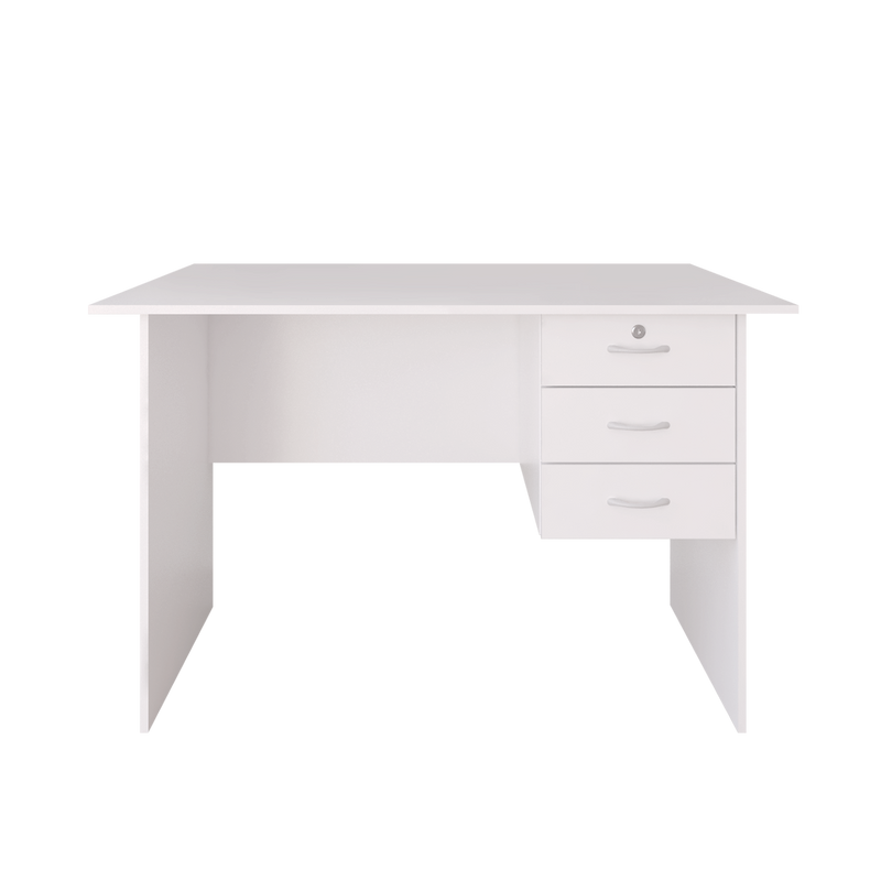 (Self-assembly) Writing Table with 1 Locker + 2 Drawer Table- HMZ-FN-WT-2004