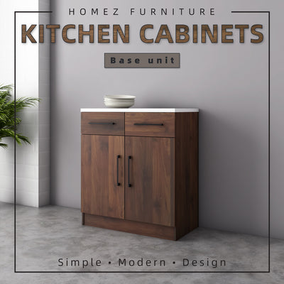 Ventura Series Kitchen Cabinets Base Unit  - HMZ-KBC-MFC9080-WN