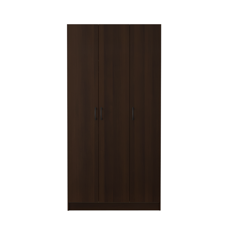 3 Door Wardrobe HMZ-WD-DT-6001 with 6 Shelves - 3FT