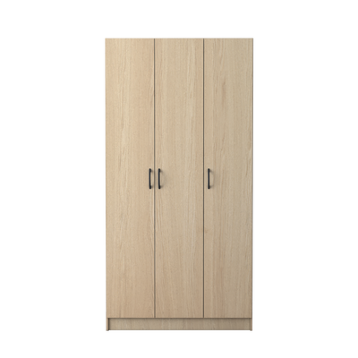 3 Door Wardrobe HMZ-WD-DT-6001 with 6 Shelves - 3FT