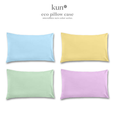 (New Arrival) Kun 100% Polyester Microfiber 105Gsm Pillow Case (50cm X 76cm)/ Bolster Case (35Cm X 105Cm)  (New Design)