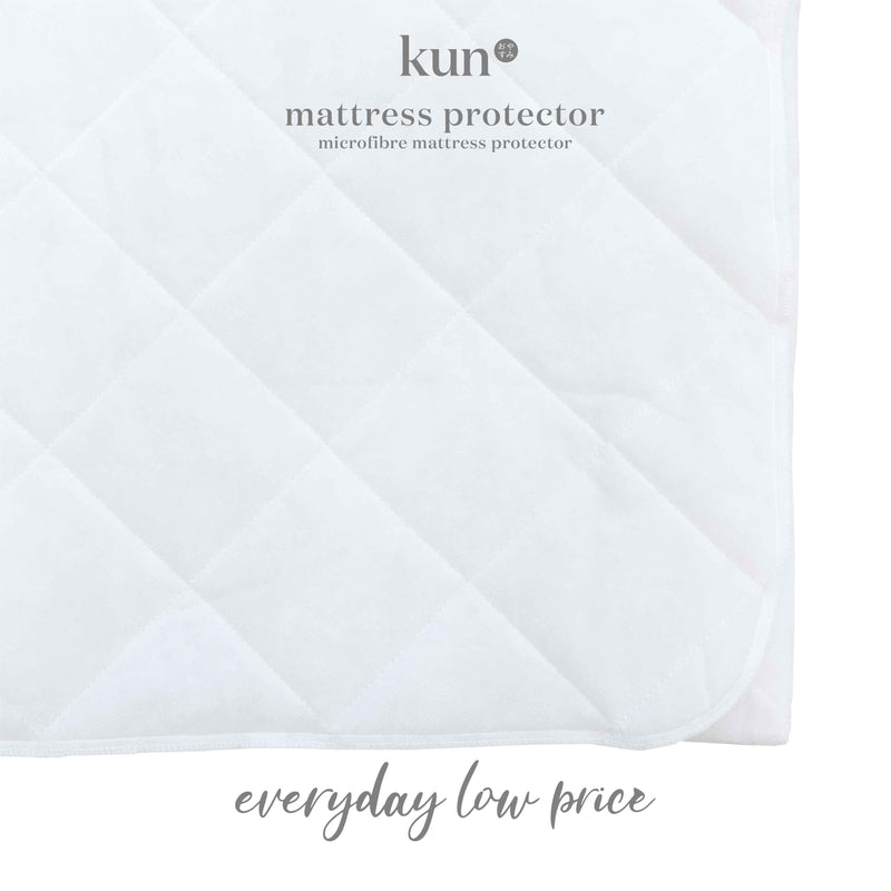 KUN Washable Mattress Protector: A Layer of Protection & Comfort - Washable (Non Waterproof)-MF-PROTECTOR