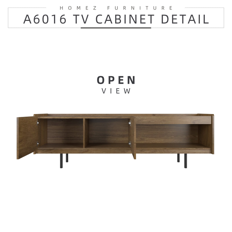 6FT Apolo Series TV Cabinet with Metal Leg - HMZ-FN-TC-A6016-CO