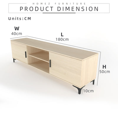 6FT TV Cabinet Modernist Design Tv Rack / Tv Console - HMZ-FN-TC-EC5014