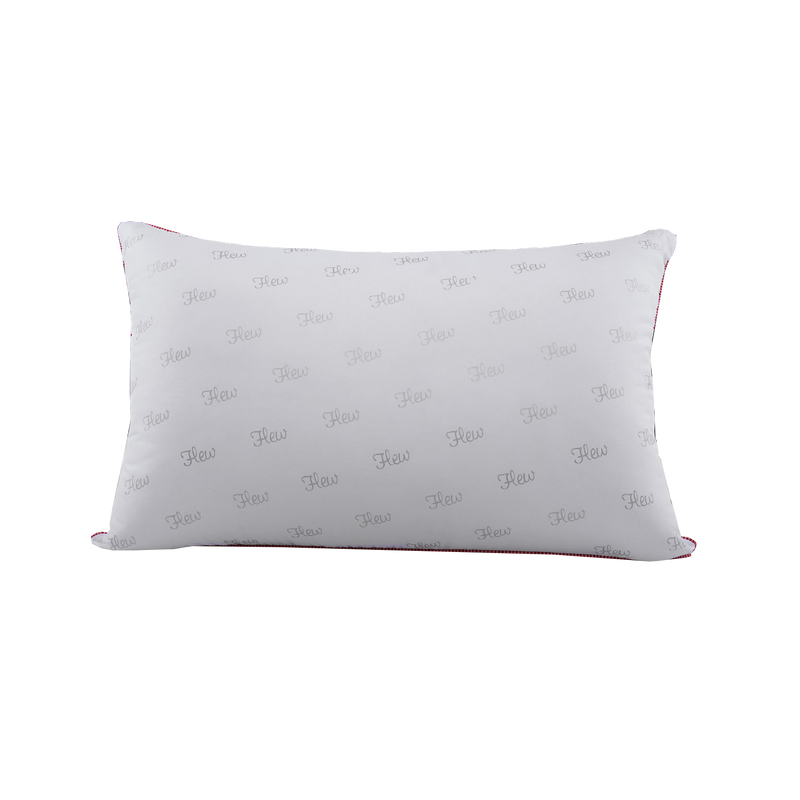 Flew Signature Series Luxury Hotel Red Piping Pillow (18” x 28” x 1200g)