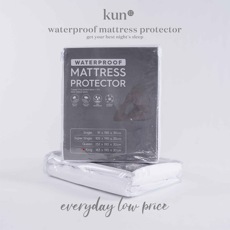 KUN High Quality Fitted WaterProof Mattress Protector