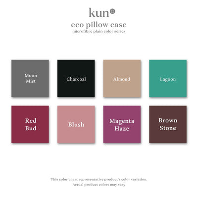 KUN Premium MicroFibre Pillow Case (50cm X 76cm)/ Bolster Case (35cm x 105cm)